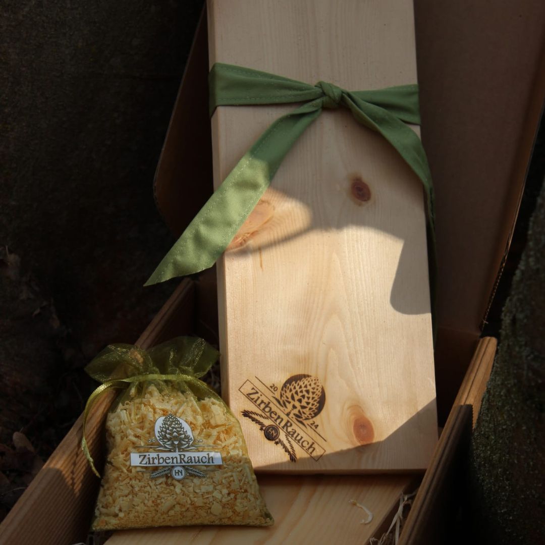Zirbenräucherbrett - Zirbenrauch