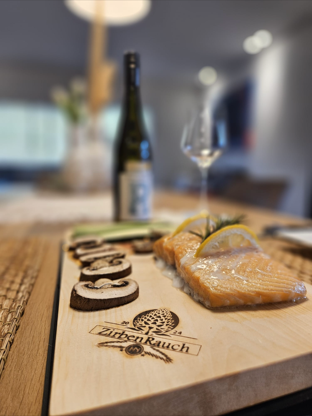 Zirbenräucherbrett - Zirbenrauch